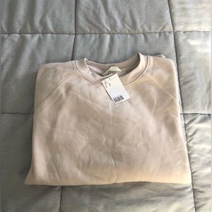 H&M oversized crewneck sweatshirt new with tags